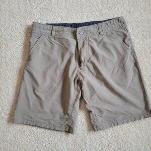 Kuhl Shorts Mens 36 Tan Shift Amphibia Hiking Gorpcore Quick Dry Stretch Casual